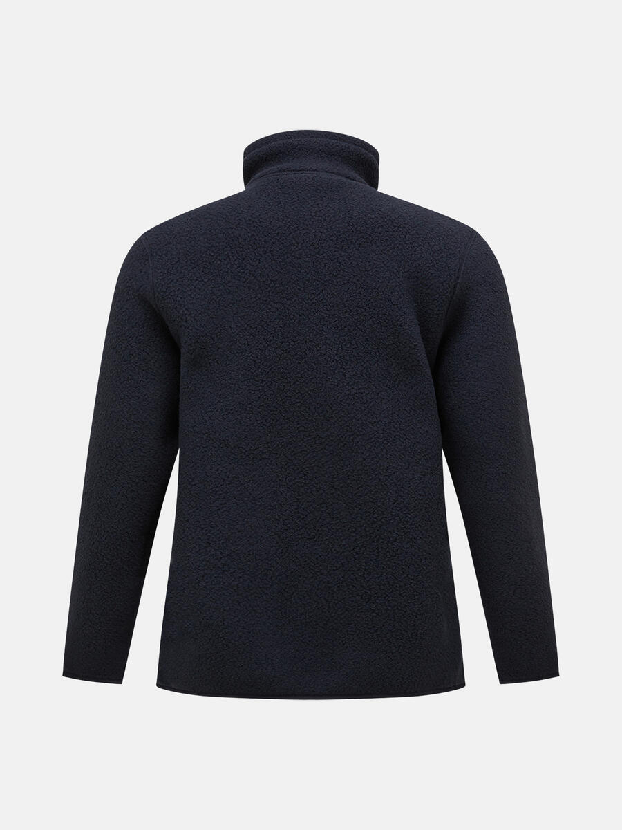 Fleece Snap T-Neck Women - Afbeelding 2