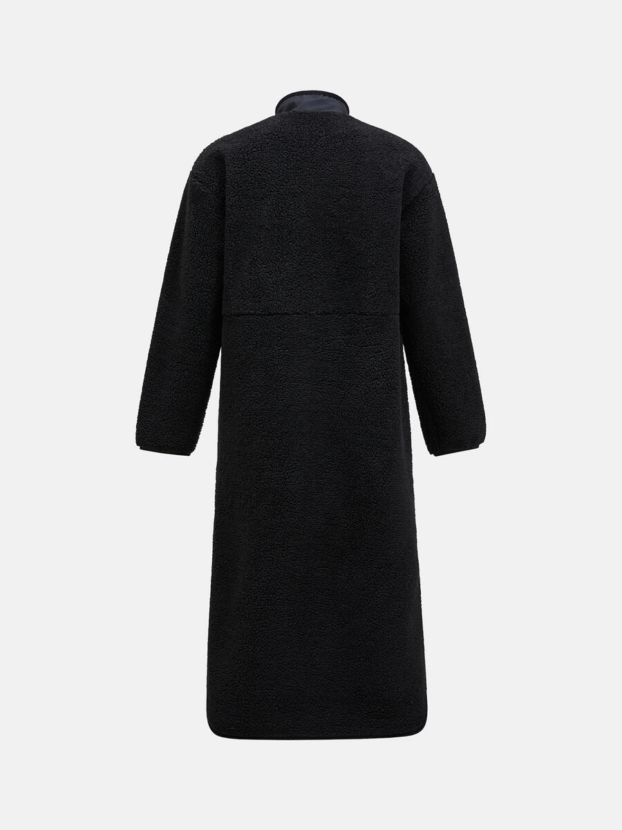 Heavy Pile Oversized Long Jacket Women - Afbeelding 2