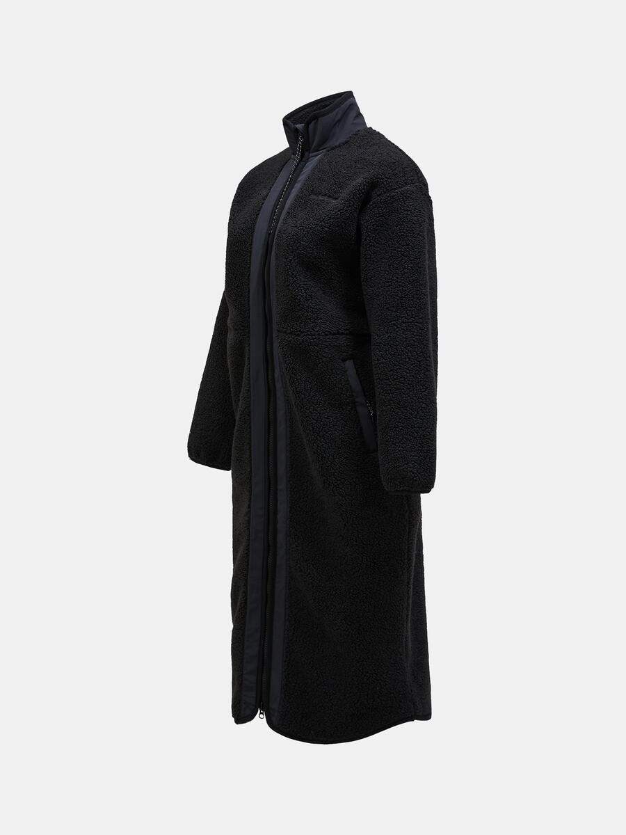 Heavy Pile Oversized Long Jacket Women - Afbeelding 3
