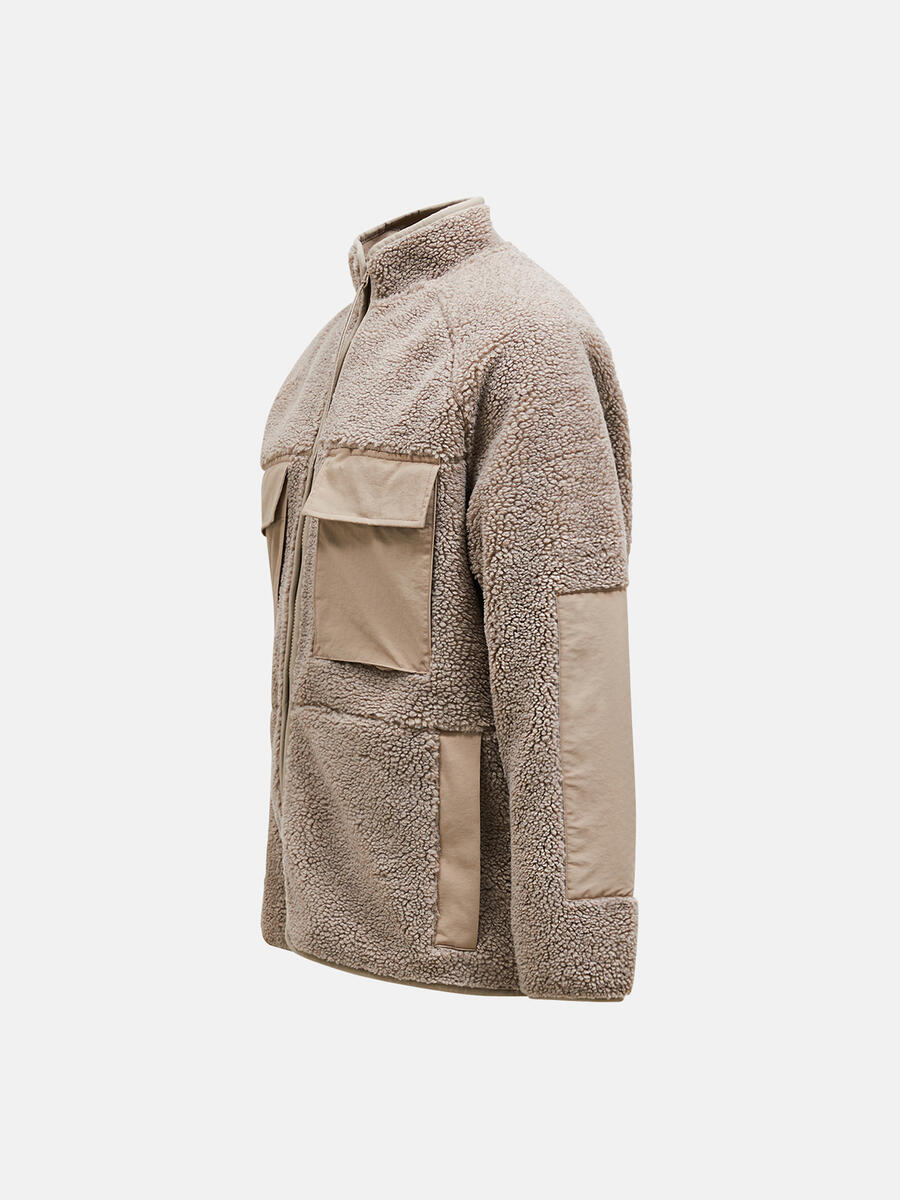 Heavy Pile Oversized Jacket Men - Afbeelding 3