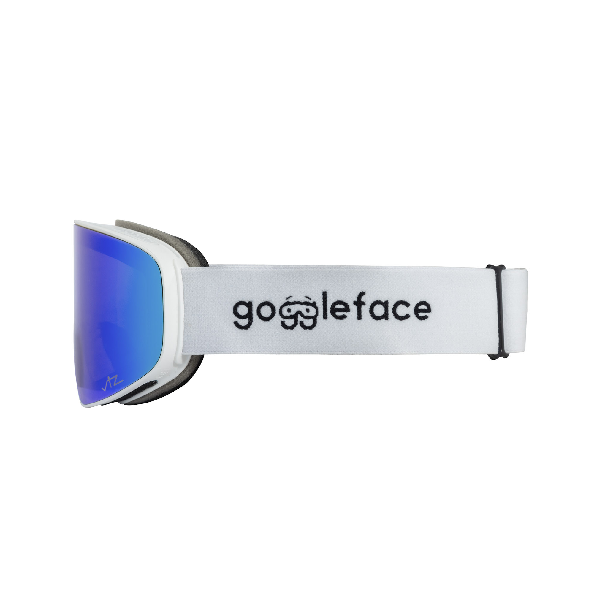 Goggleface Straight Line White Blue - Afbeelding 3