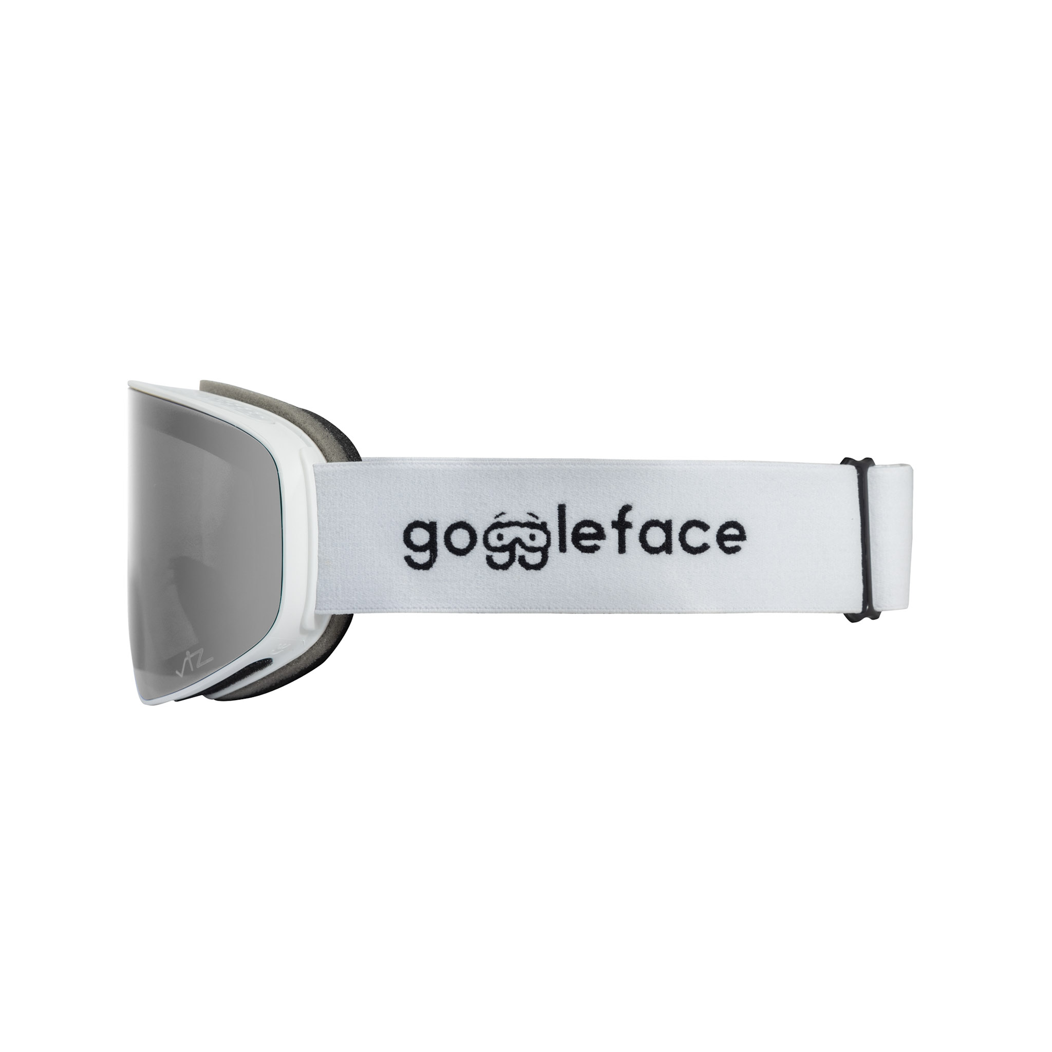 Goggleface Straight Line White Silver - Afbeelding 2