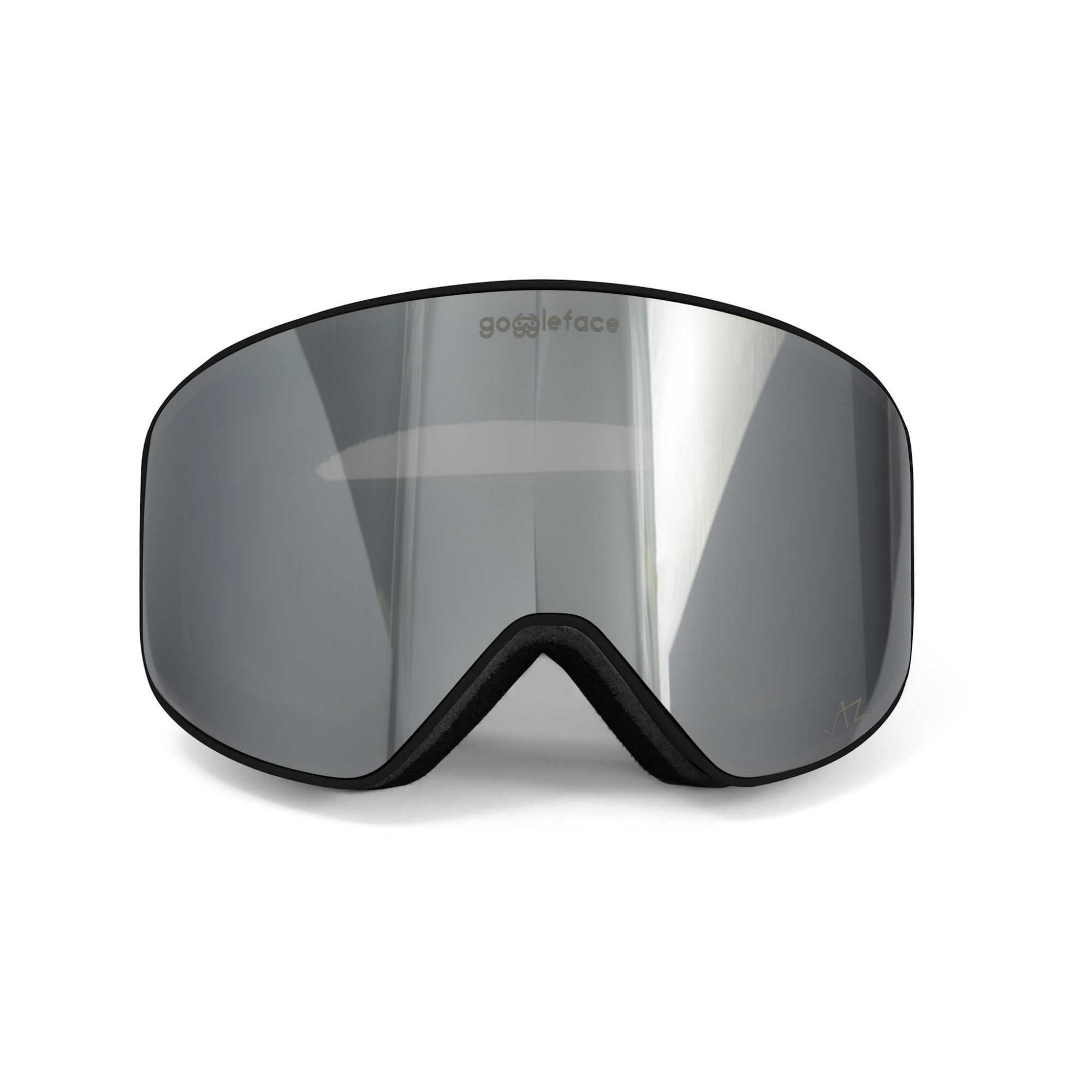 28 Straightline Front Black Silver