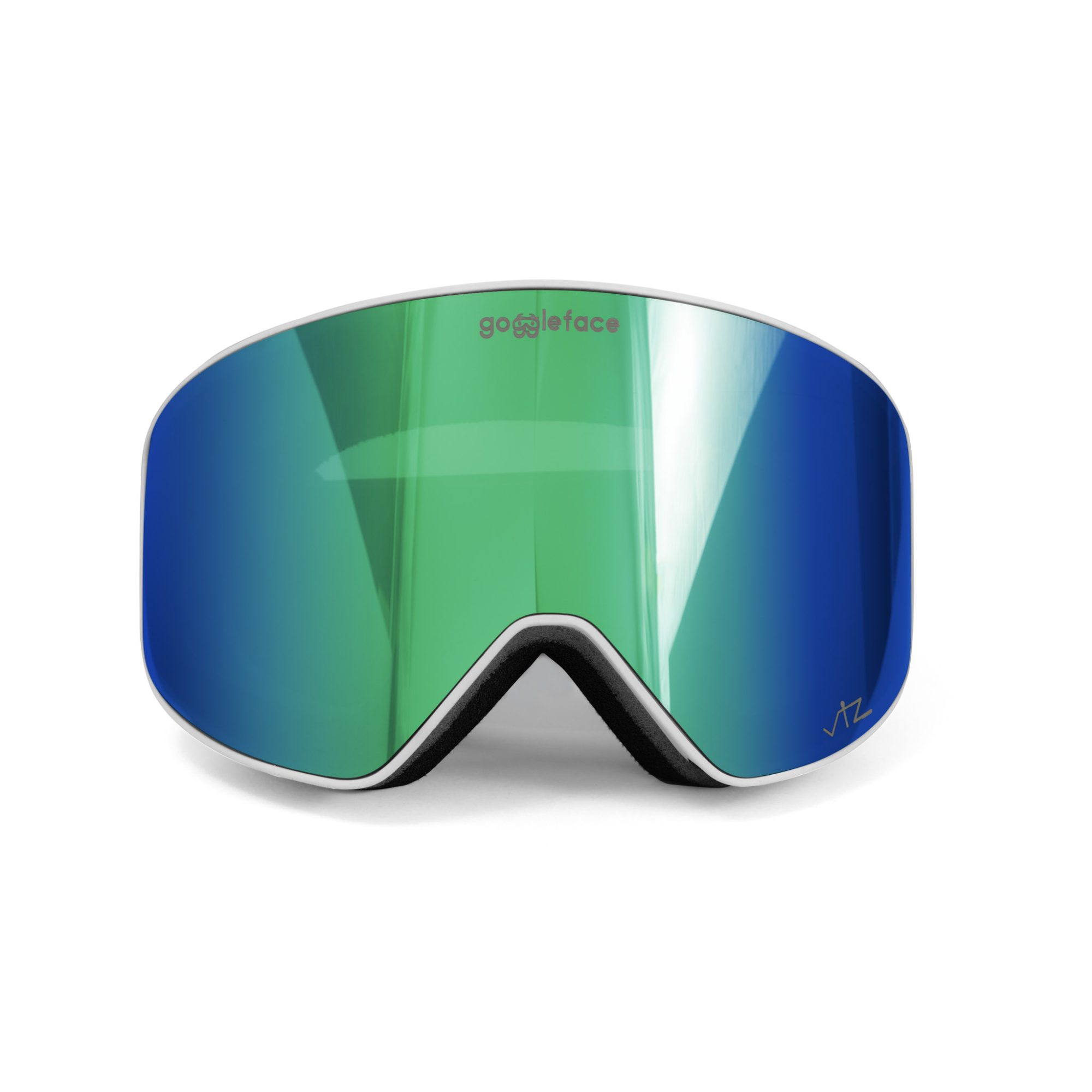 3 Straightline Front White Blue Green