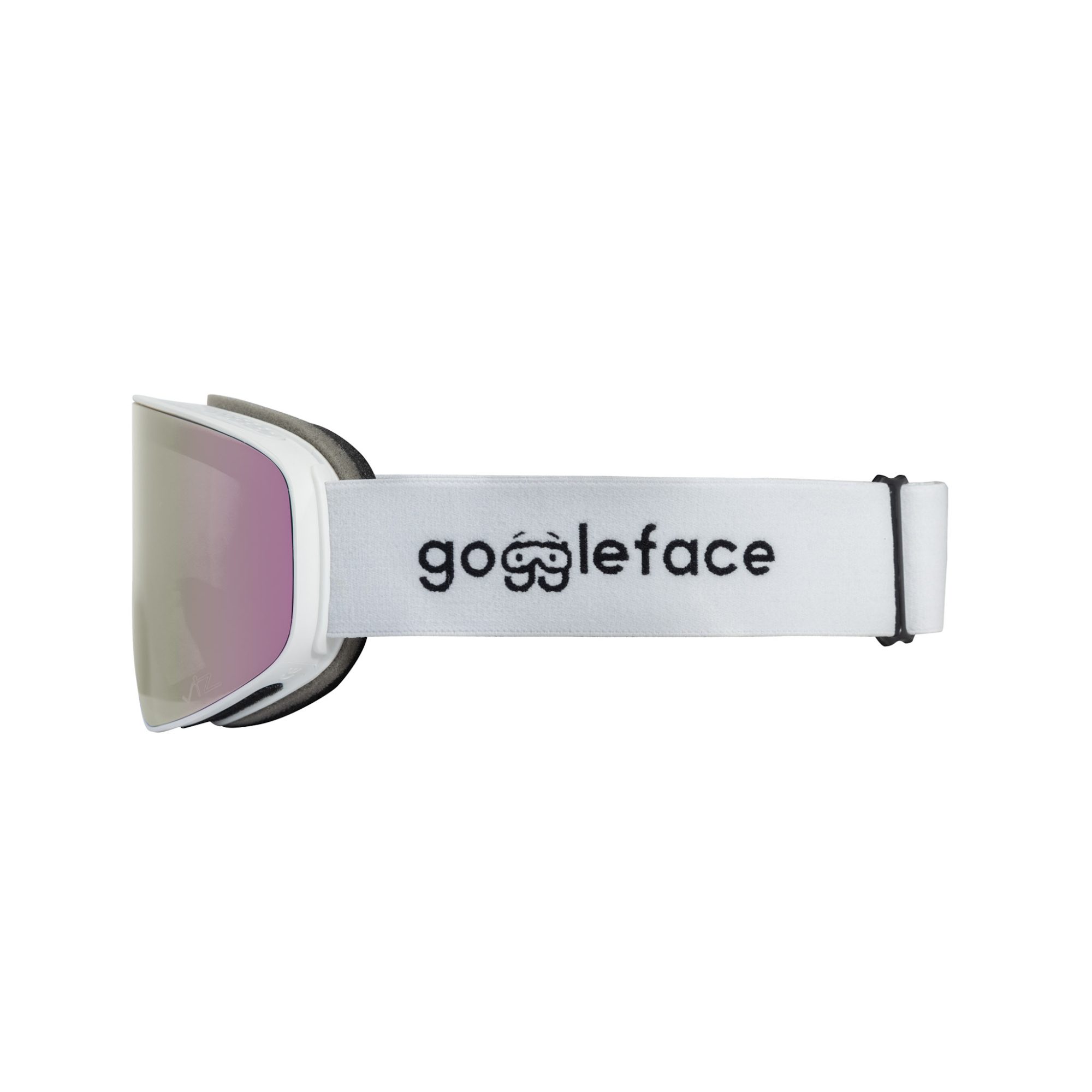 Goggleface Straight Line White Pink - Afbeelding 2