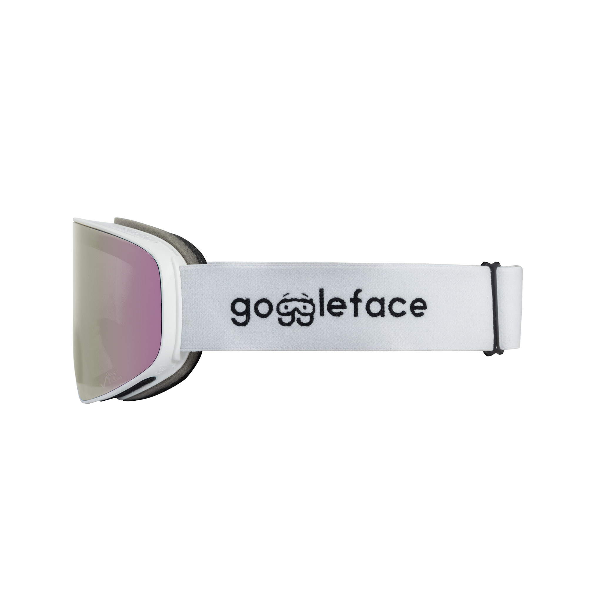 Goggleface Straight Line White Pink - Afbeelding 2
